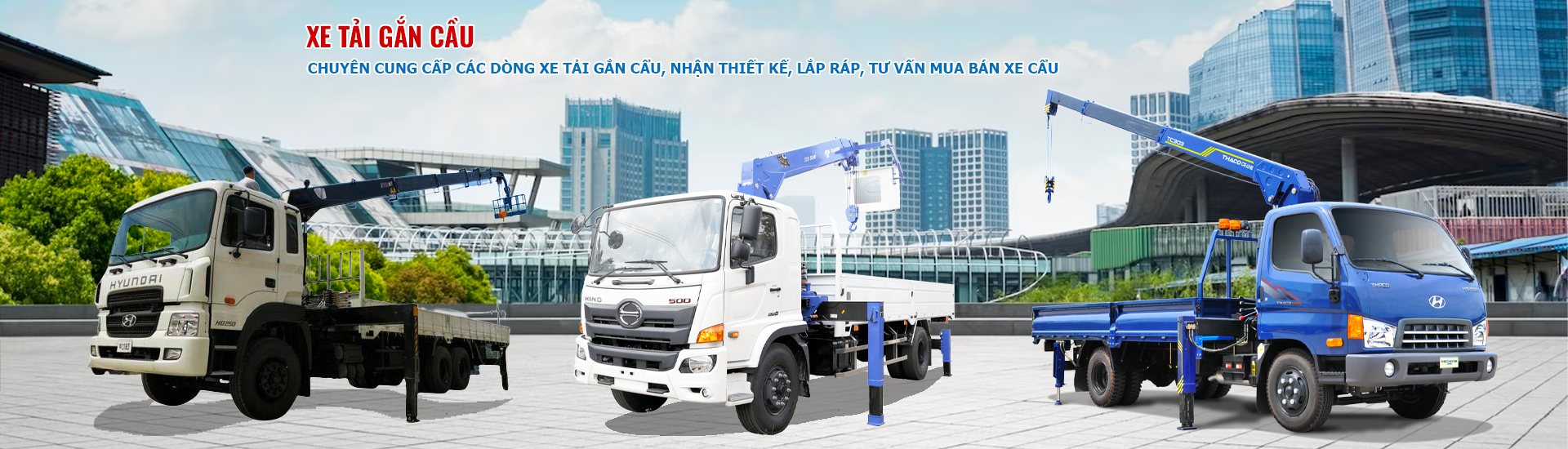 XE TẢI GẮN CẨU